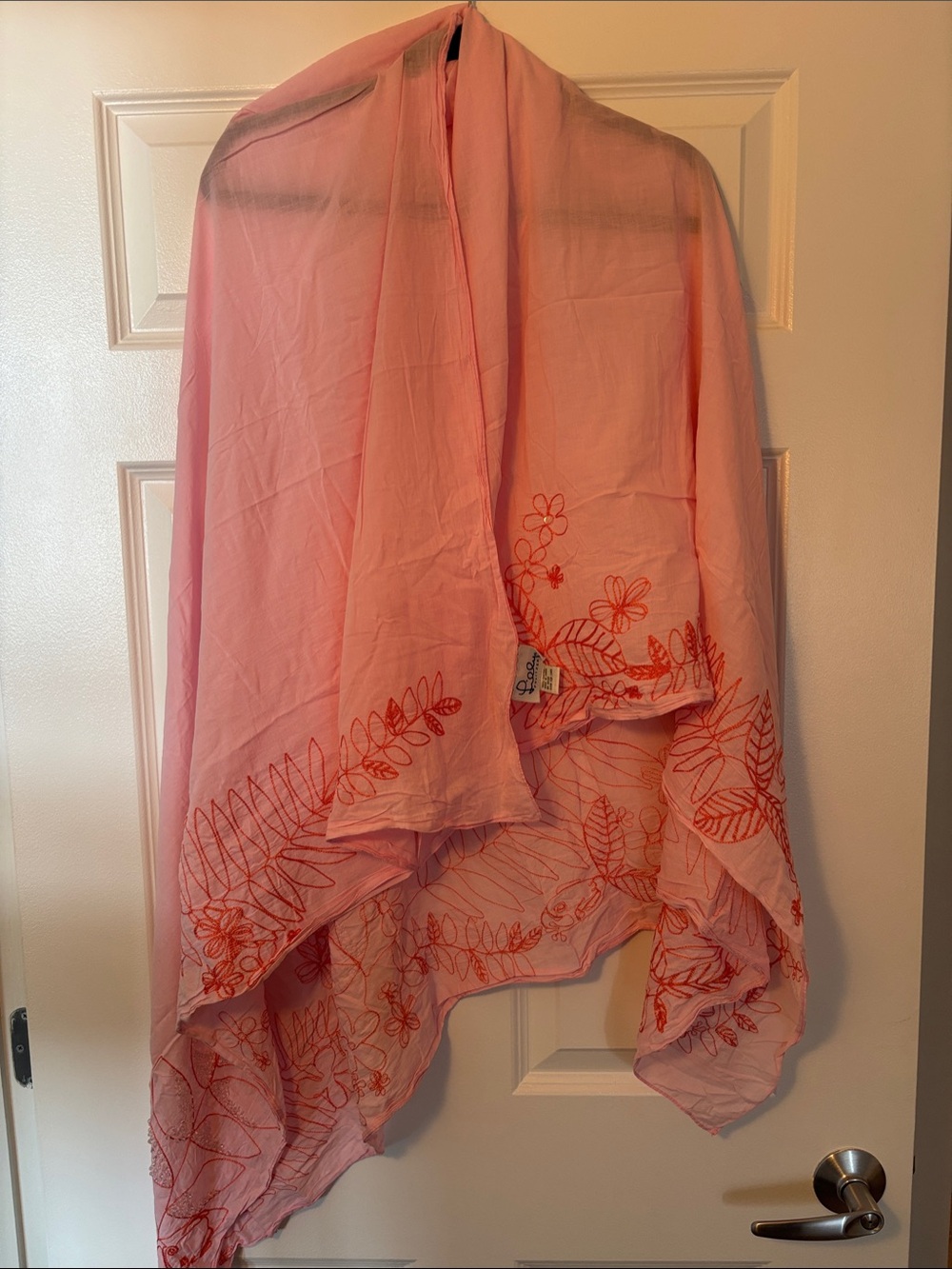 Lilly Pulitzer Pink High-Low Floral Embroidered Skirt